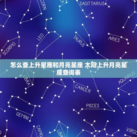 太陽 月亮 同星座|太陽星座是什麼？上升、月亮星座到底怎麼看？算法教。